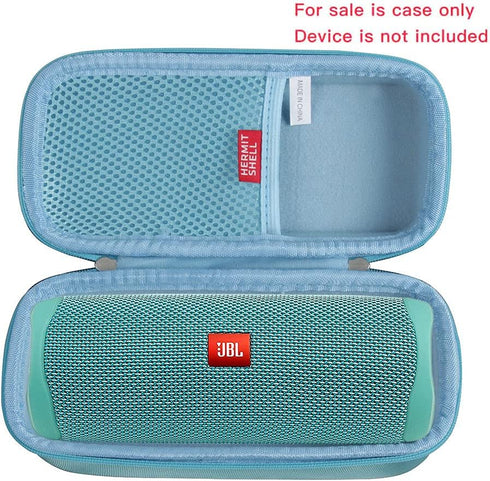 Hermitshell Hard Travel Case Fits JBL FLIP 5 / JBL FLIP 6 Waterproof Portable Bluetooth Speaker (Light Blue)...