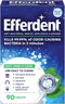 Efferdent Denture Cleaner Minty Fresh & Clean, Retainer Cleaning Tablets for Aligners, Dentures, and Dental Appliances, 90 Count...