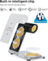 3 in 1 Charging Station for Multiple Devices Apple - Aluminum Alloy Fast Wireless Charger Stand Dock for iPhone 15/14/13/12/11/Pro/Max/XS/XR/X/Plu...