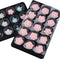 2 Pcs Set 15 Cavity Sugar Flower Fondant Drying Shaping Plate Plastic Sugar Flower Fondant Forming Shaping Mold-no flower...