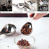 coffee scoop 3-piece set Stainless steel tablespoon measure spoon, Coffee scoop 1 tablespoon(15 ml, silver) Suitable for ground coffee, Milk, Powd...