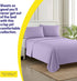 1500 Supreme Collection Twin XL Sheet Sets Lavender - 3 Piece Bed Sheets and Pillowcase Set for Twin XL Mattress - Extra Soft, Elastic Corner Stra...