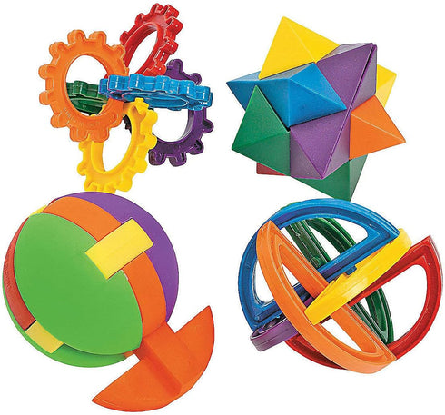 Fun Express Plastic Balls Puzzle (1 Dozen)...
