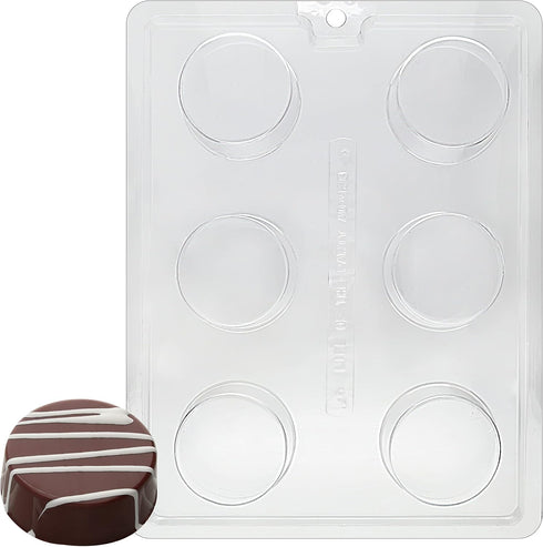 Life of the Party Plain Cookie Chocolate or Soap Mold with Molding instructions included...