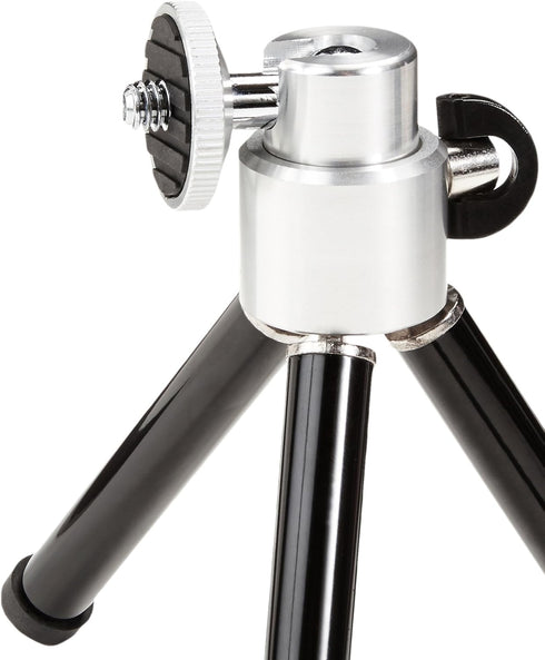 Amazon Basics Lightweight Mini Tripod, Black...