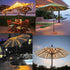 Patio Umbrella Lights 8 Lighting Mode 104 LED String Lights with Remote Control Umbrella Lights Battery Operated Waterproof Outdoor Decor for Pati...