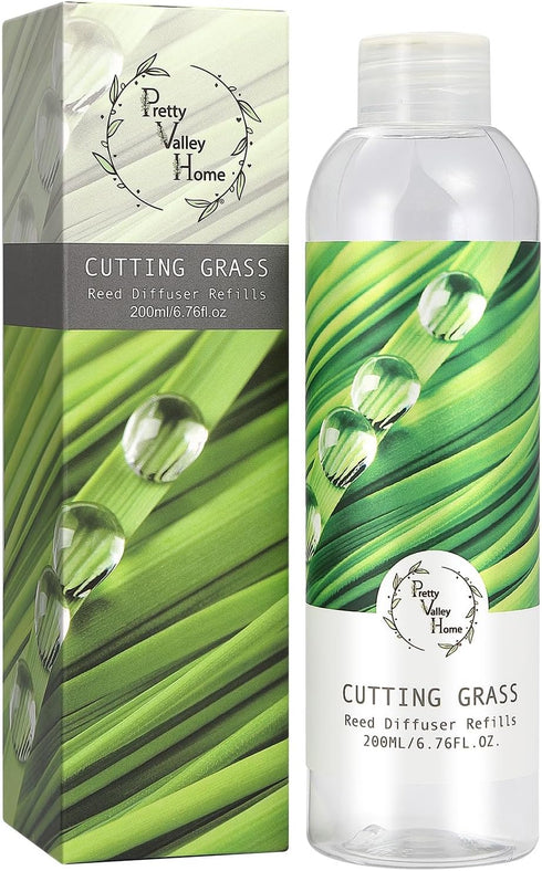 Home Reed Diffuser Refill (Cutting Grass)...
