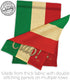 Breeze Decor Italian Garden Flag Regional Nation International World Country Particular Area House Decoration Banner Small Yard Gift Double-Sided,...