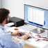 Gaming Mouse Pad, Large Mouse Pad for Desk, Desk Mat Extended Mousepad, with Non-Slip Rubber Base Desk Pad for Home Office, 31.5 X 11.8" (17) (Ink...