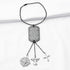 BNQL Drive Safe Car Charm for Rearview Mirror Guardian Angel for Car Mirror Hanging Charm May Your Guardian Angel Ride with You (Black)...