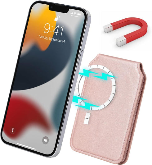 Cavor Magsafe Wallet for Apple Wallet Magsafe Magnetic Phone Magsafe Wallet 14 Pro Max/14 Pro/15/14 Plus/13/12 MagSafe Card Holder,Phone Wallet St...