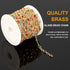 KYUNHOO 5M Colorful Crystal Rhinestones Jewelry Chain Link Gold Plated Brass Chain Bulk for Women Necklace Making Jewelry Supplies DIY Handcrafts ...