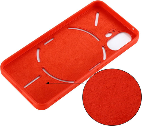 Case for Nothing Phone 2, Silicone Protective Phone Case for Nothing Phone 2 with Silicone Lanyard, Slim Thin Soft Shockproof Cover for Nothing Ph...