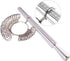 Ring Mandrel Sizer Finger Sizing Measuring Stick - Ring Sizer Guage 27 Pcs Metal Circle Models Jewelry Tool...