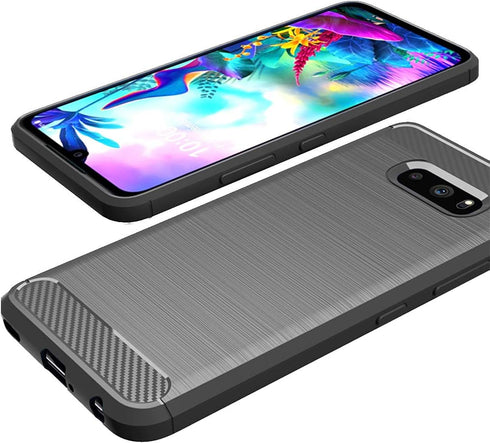 Osophter for LG G8X Thinq Case,LG V50S Thinq Case Shock-Absorption Flexible TPU Rubber Full-Body Protective Phone Cover for LG G8X Thinq/V50S Thin...