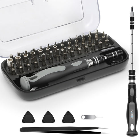 Precision Screwdriver Set - 48 in 1 screwdriver bit set Magnetic Small Screwdriver Set with Case, mini screwdriver set for Computer, Laptop, iPhon...