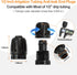 1/2 Inch Drip Irrigation End Plug Fittings, 12 Pieces 1/2'' Drip Line Barbed Locked End Cap Connectors for 1/2 Inch Irrigation Tubing (1/2" ID x 0...