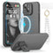 pcgaga Designed for iPhone 15 Case and Screen Protector, Silicone Phone Cover with MagSafe, Invisible Stand, Shockproof Full Body Protection with ...