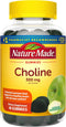 Nature Made Choline Supplements, Supports Liver Health, Nervous System Function and Brain Health, 40 Vegan Gummies, 20 Day Supply...