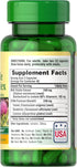 Puritan's Pride Milk Thistle Liver Complex, Supports Healthy Liver Function, 90 Count, White...