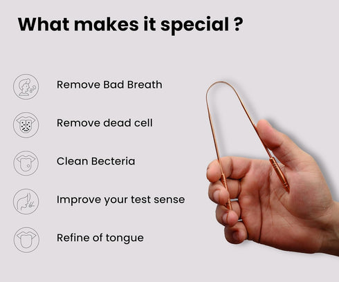 TONGUE CLEANER 100% GENUINE PACK OF 2. COPPER TONGUE SCRAPER BY DR. WIN STOP BAD BREATHE,LIMPIADOR DE LENGUAY ORAL CARE…...