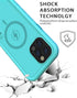 Diverbox Design for iPhone 12 Pro Max Waterproof Case with Kickstand, Durable Shockproof Phone Case Cover with Built in Screen Protector for iPhon...