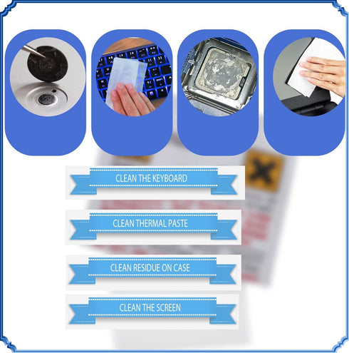 LeFix 5 in 1 Package Laptop Repair Tool Kit,4 x Screwdrivers,1 x Plastic Scribe,2 x IPA Wipes,Kit Designed for DELL Razer Laptop...