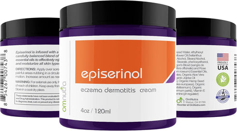 Eczema Cream for Adults Kids - 4oz Psoriasis Dermatitis Sun Allergy Prickly Heat Rash Treatment Itchy Skin Relief Sangre De Drago Dragons Blood Re...