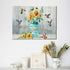 Bulldog Leather Works Abstract Hummingbird Sunflower Wall Art Canvas Inspirational Quotes Poster Farmhouse Flowers Artwork Modern Home Decorations...