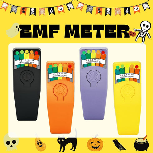 EMF Meter Ghost Hunting Magnetic Field Detector Spirit Box Paranormal Equipment Tester 50Hz-20,000Hz Green...