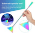 Quarium Aquascape Tools Kits, 4 in 1 Anti-Rust Aquatic Plant Aquascaping Tool Stainless Steel Black Tweezers Scissors Spatula for Aquarium Tank Cl...