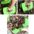 Leaf Scoop 1 Pair Leaf Hand Rakes Leaves Collector Plastic Garden Scoop for Picking Up Leaves,Grass Clippings and Garbage (Light Green)...