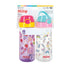 Nuby 2-Pack Kid’s Printed Flip-it Active Water Bottle with Push Button Cap and Soft Straw - 18oz / 540ml, 18+ Months, 2-pack, Prints May Vary...