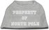 Mirage Pet Products 14-Inch Property of North Pole Screen Print Shirts for Pets, Large, Emerald Green...