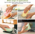 Kitchen Dishwashing Sponge Multi-Purpose Mesh Net Scouring Pad, Odor-Free Sponge Wipes Suitable for Travel Apartments Household Cleaning (3)...