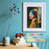ROSTITCH Stamped Cross Stitch Kits- The Girl with The Pearl Earring Cross Stitch Kits for Beginners Adults Needlepoint Cross-Stitch,Embroidery Kit...