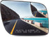 Passenger Right Side Heated Mirror Glass Fits for Ford Explorer 2011 2012 2013 2014 2015 2016 2017 with Rear Holder Replacement for BB5Z17K707A...