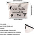 WCGXKO Veterinary Technician Gift Vet Tech Survival Kit Portable Travel Accessories Toiletry Bag Makeup Bag...