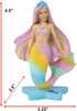 Penn-Plax Officially Licensed Mermaid Barbie™ Aquarium ornament on a Star Base - Perfect Decoration for Fish Bowls, Aquariums, and Terrariums...