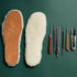 Australian Sheepskin Insoles,Thick and Warm Wool Insole,Women Men Replacement Insole (8 M US Women)...
