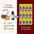 Arotags Reusable Wood Car Air Freshener, Backwoods Birch Scent, USA Flag Design, Hanging Diffuser with Fragrance Oil Refill...