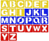 TecUnite 26 Pieces Alphabet Stencils Set Plastic Letter Stencils for Painting Learning, DIY Craft Decoration (3 x 3 Inches)...