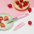 4 Pieces Kitchen Knife Set Stainless Steel Blade, Paring knife for Fruit and Vegetable with Matching Covers Colorful Combo Lovely Pink Color Gift ...