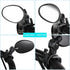 Hestya Bike Mirror 360 Degree Adjustable Safe Rotatable Handlebar Mirror Bicycle Mirror Cycling Rear View Mirror Shockproof Acrylic Convex Mirror ...