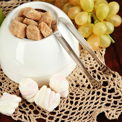 Gejoy 12 Pieces Mini Tongs Stainless Steel Small Sugar Serving Tongs for Charcuterie Board Appetizers Dessert Serving Food Tiny Party Danish Candy...