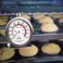 HIC Kitchen Roasting Oven Thermometer, Large 2.5-Inch Easy-Read Face, Stainless Steel...