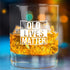 Old Lives Matter Whiskey Scotch Glass 11 oz- Funny Birthday or Retirement Gift for Senior Citizens- Old Fashioned Whiskey Glasses- Classic Lowball...