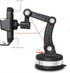 Car Phone Mount - Versatile Dashboard Suction Phone Holder, Perfect for Trucks and Cars - Universal Fit, Black Car Phone Holder...