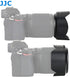 JJC Dedicated Petal Flower Bayonet Reversible Lens Hood Shade for Nikon NIKKOR Z DX 50-250mm f/4.5-6.3 VR Len, Compatible with 62mm Cap, Replace H...