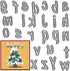 Metal Lowercase 26 Alphabet Cutting Dies for Card Making, Words Die Cuts Lowercase 26 Letters Dies Number Mould for Card Scrapbooking and DIY Craf...